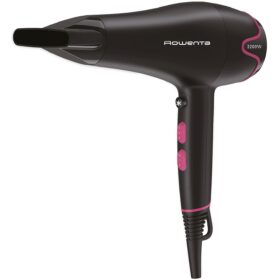 Rowenta Hair Dryer Elite Motion Dry | 2200W | Black/Pink