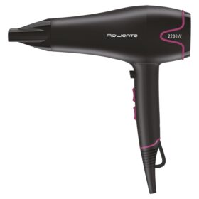 Rowenta Hair Dryer Elite Motion Dry | 2200W | Black/Pink