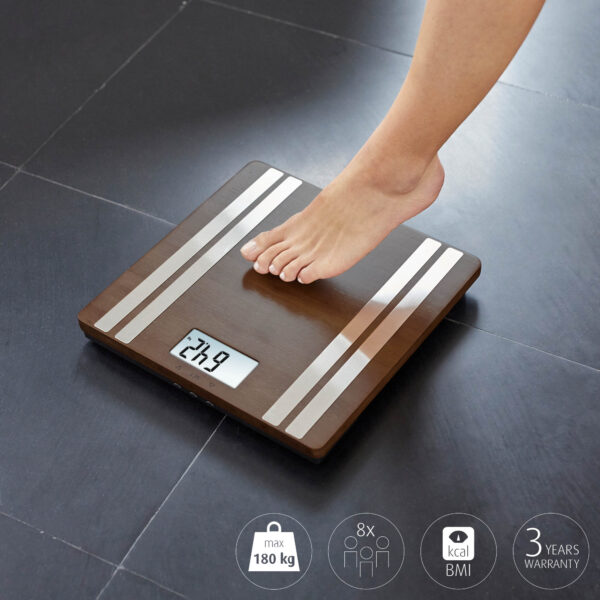 Medisana BS552 Connect Body Analysis Scale - Bamboo