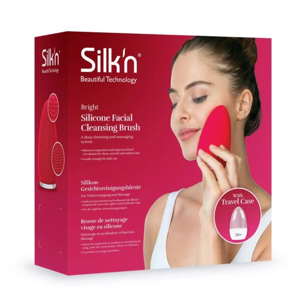 Silk'n Bright Face Brush - Bright Red