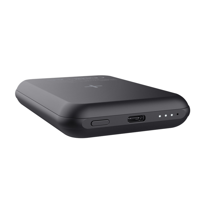 Trust Magno Magnetic Wireless Powerbank 5000mAh - Black