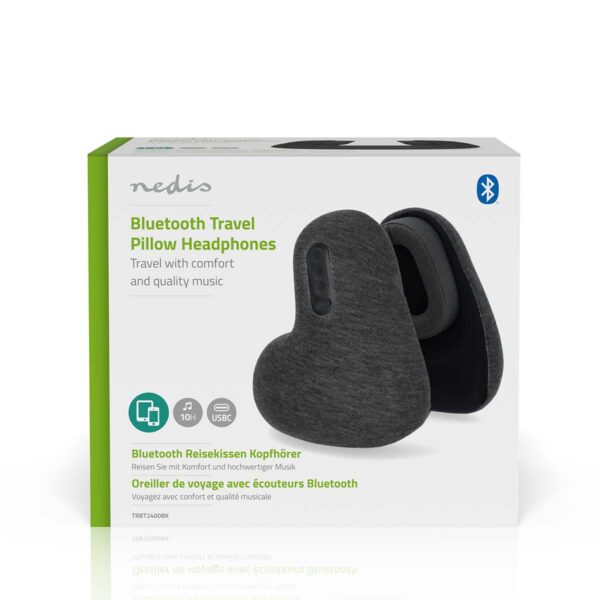 Nedis Wireless Over-Ear Headphones / Travel Pillow