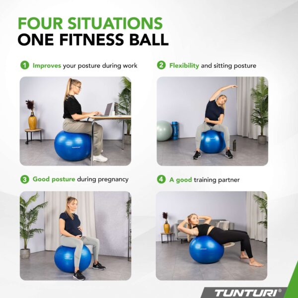 Tunturi Gym Ball AntiBurst 75cm