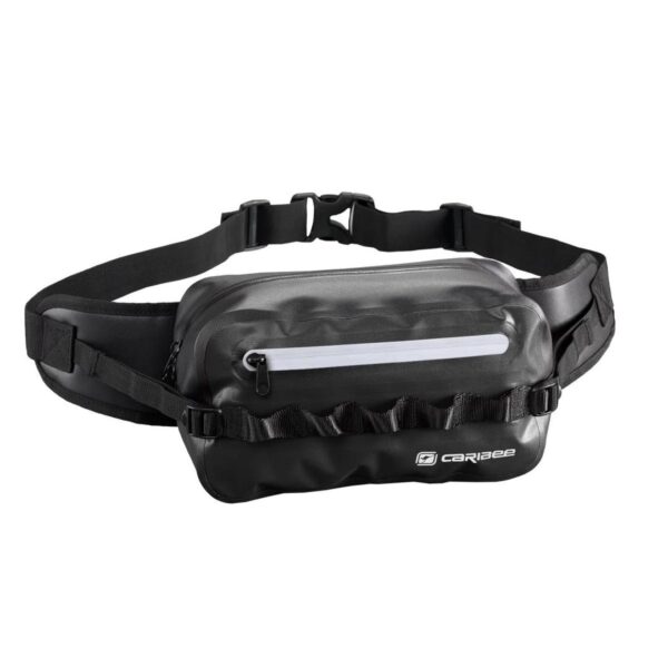 Caribee Squall Waist Bag | Water Resistant - Black