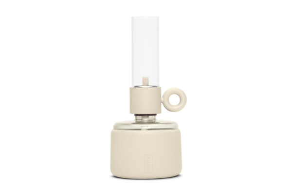 The Fatboy Flamtastique Oil Lamp XS brings a modern twist to classic outdoor lighting.