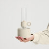 The Fatboy Flamtastique Oil Lamp XS brings a modern twist to classic outdoor lighting.