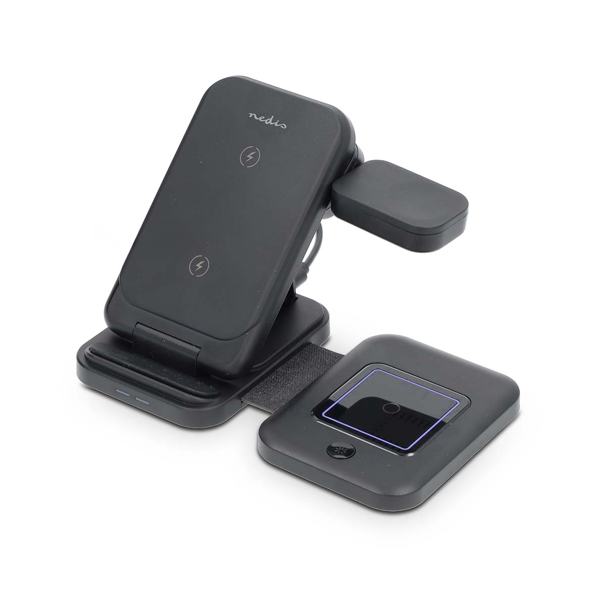 Nedis-Wireless-3-in-1-charger-15W-USB-A-USB-C