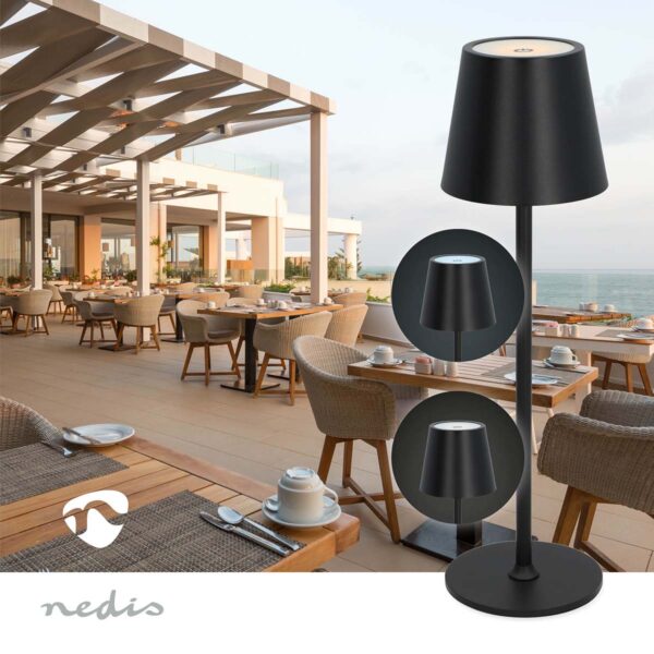 Nedis LED Table Lamp | 1.8W | 150lm | Dimmable | Black