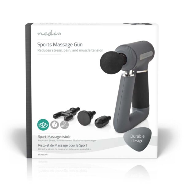 Nedis Sports Massage Gun Rechargeable