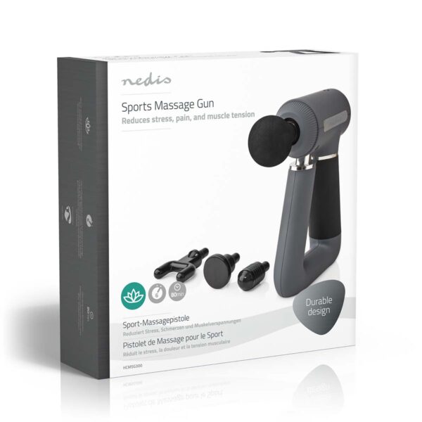 Nedis Sports Massage Gun Rechargeable