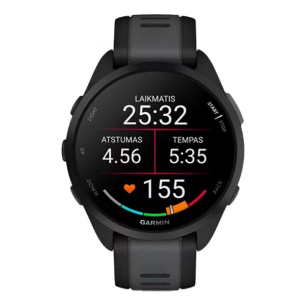 Garmin Forerunner® 165 | Black | Slate Grey