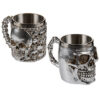 Out-of-the-Blue-Silver-Plated-Mug-Goblet-Skull-Set-2pcs