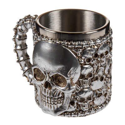 Out-of-the-Blue-Silver-Plated-Mug-Goblet-Skull-Set-2pcs