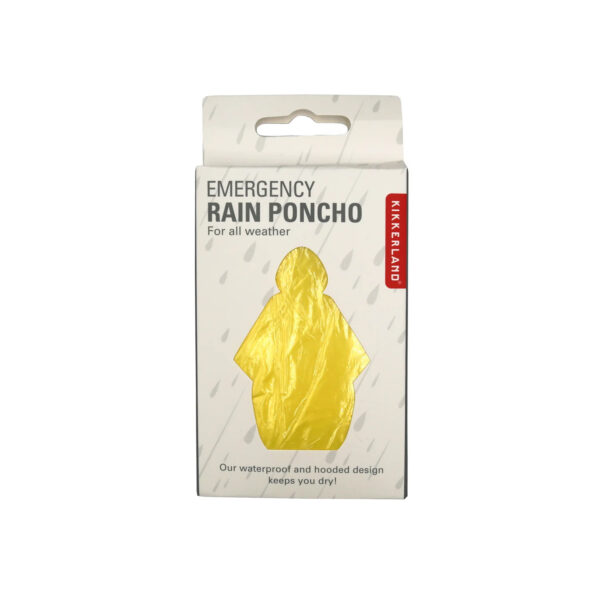 Kikkerland Emergency Rain Poncho