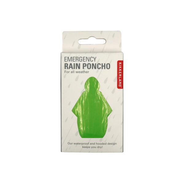 Kikkerland Emergency Rain Poncho