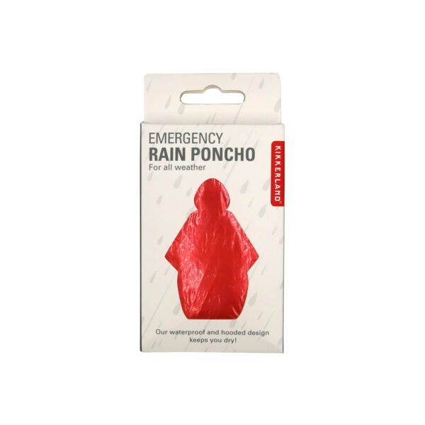 Kikkerland Emergency Rain Poncho