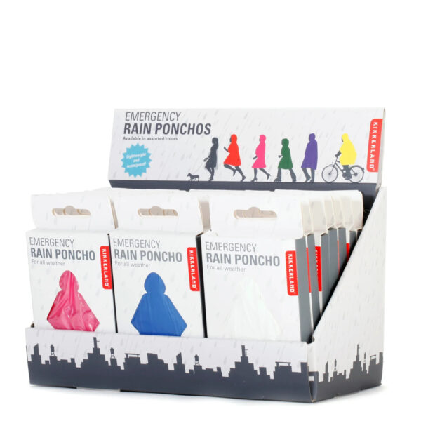 Kikkerland Emergency Rain Poncho