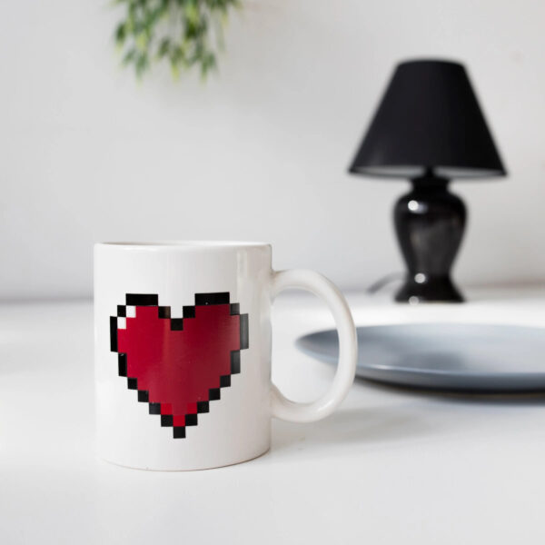 Kikkerland Morph Coffee Mug - Heart