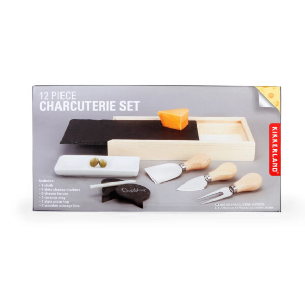 Kikkerland Charcuterie Set - Set 12pcs.