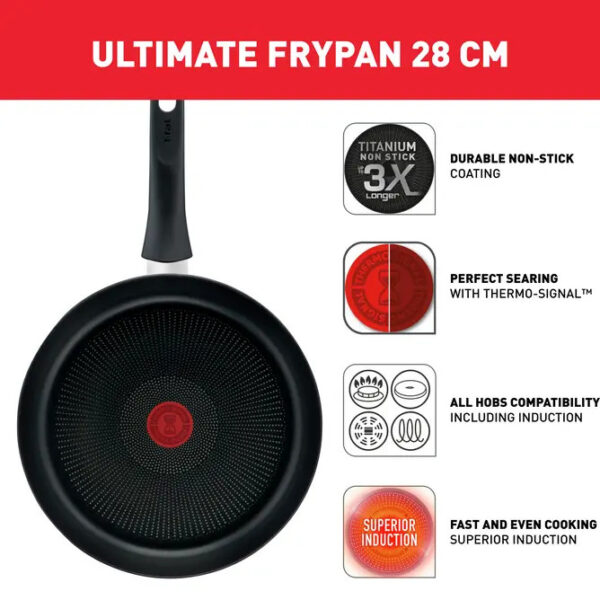 Tefal Ultimate ON All-purpose Frying Pan - 28cm