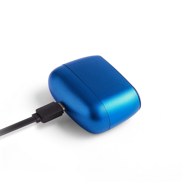 Lexon Design MINUT Pocket Size Alarm Clock - Dark Blue