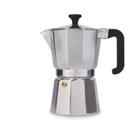 La Cafetière Venice Aluminium Espresso Maker 6-Cup - Silver