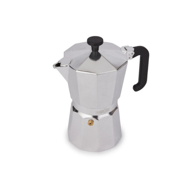 La Cafetière Venice Aluminium Espresso Maker 6-Cup - Silver