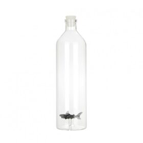 Balvi Bottle 1.2L Atlantis Shark - Grey