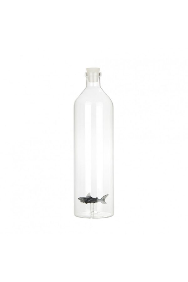 Balvi Bottle 1.2L Atlantis Shark - Grey