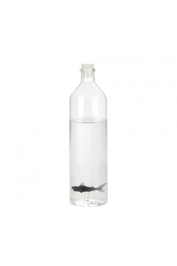 Balvi Bottle 1.2L Atlantis Shark - Grey