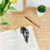 Balvi Bookmark Cyclist - Black/Yellow