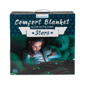 Out of the Blue Comfort Blanket - Stars - Glow in the Dark