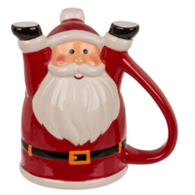 Out of the Blue Stoneware Mug Upside Down - Santa Claus