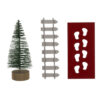 Out of the Blue Christmas X-mas Elf Door Set