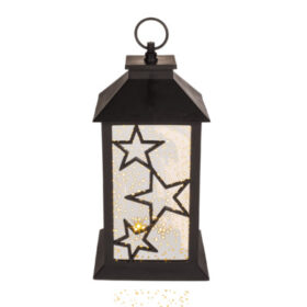 Out of the Blue Plastic Lantern Stars with sparkle LED