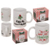 Out of the Blue Stoneware Mug Christmas Dreams - 2 assorti Designs