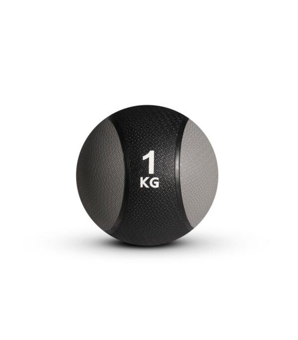 Sveltus Medicine Ball Rubber Black/Grey - 1kg