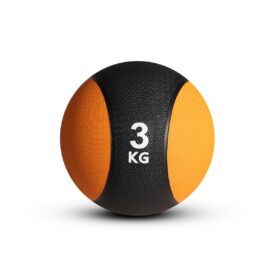 Sveltus Medicine Ball Rubber Black/Yellow - 3kgs