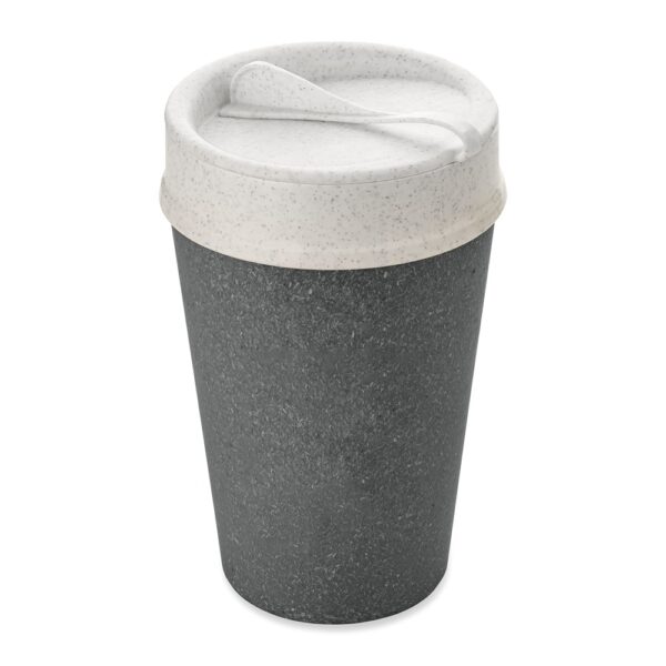 Koziol ISO TO GO Thermo Mug 400ml. - Nature Ash Grey