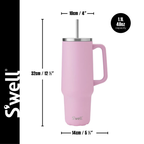 S'well Tumbler XL - 1180ml - Hydrangea Pink