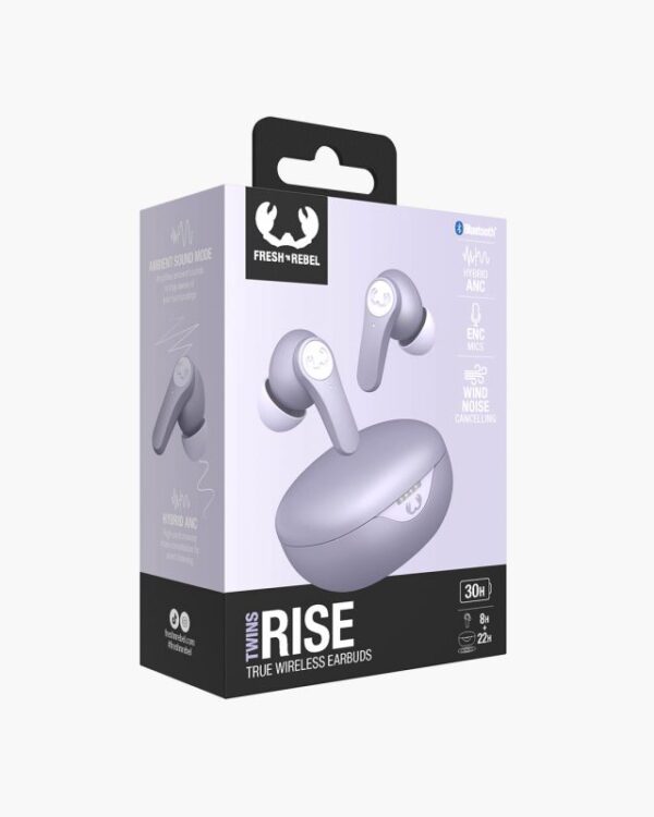 Fresh'n Rebel Twins Rise Hybrid ANC True Wireless Earbuds