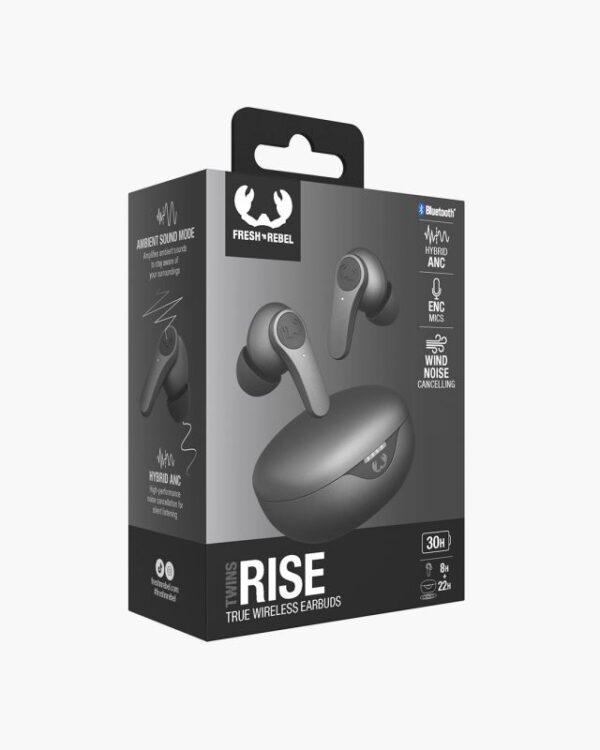 Fresh'n Rebel Twins Rise Hybrid ANC True Wireless Earbuds