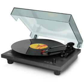 Lenco LS-10BK -Vinyl / Record Player | Built-in speakers | Black