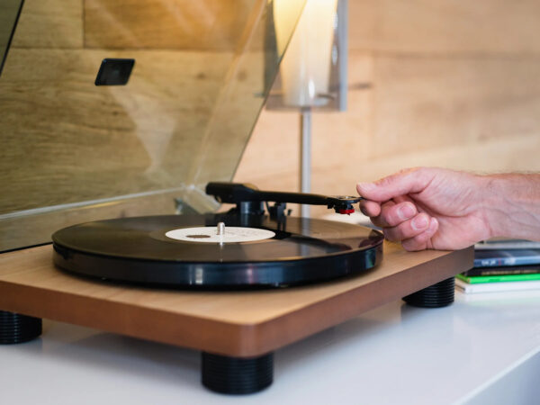 Lenco LS-50WD -Vinyl / Record Player | USB Enoding | Built-in speakers | Wood