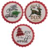 Out of the Blue Christmas Coaster - 3 assorti Designs