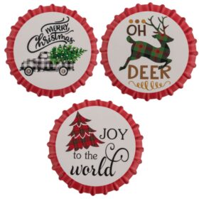 Out of the Blue Christmas Coaster - 3 assorti Designs