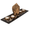 Out of the Blue Candle Holder Set Buddha - 4 Deco Glasses