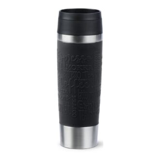 Tefal Classic Travel Mug Stainless Steel - 0.5L - Black