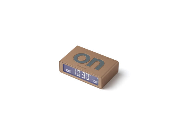 Lexon Design Flip Mini Alarm Clock