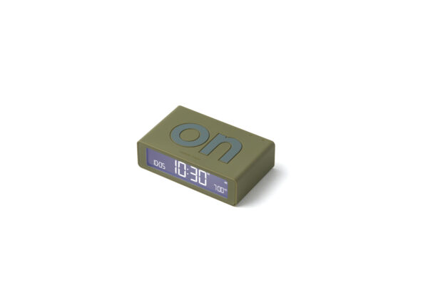 Lexon Design Flip Mini Alarm Clock